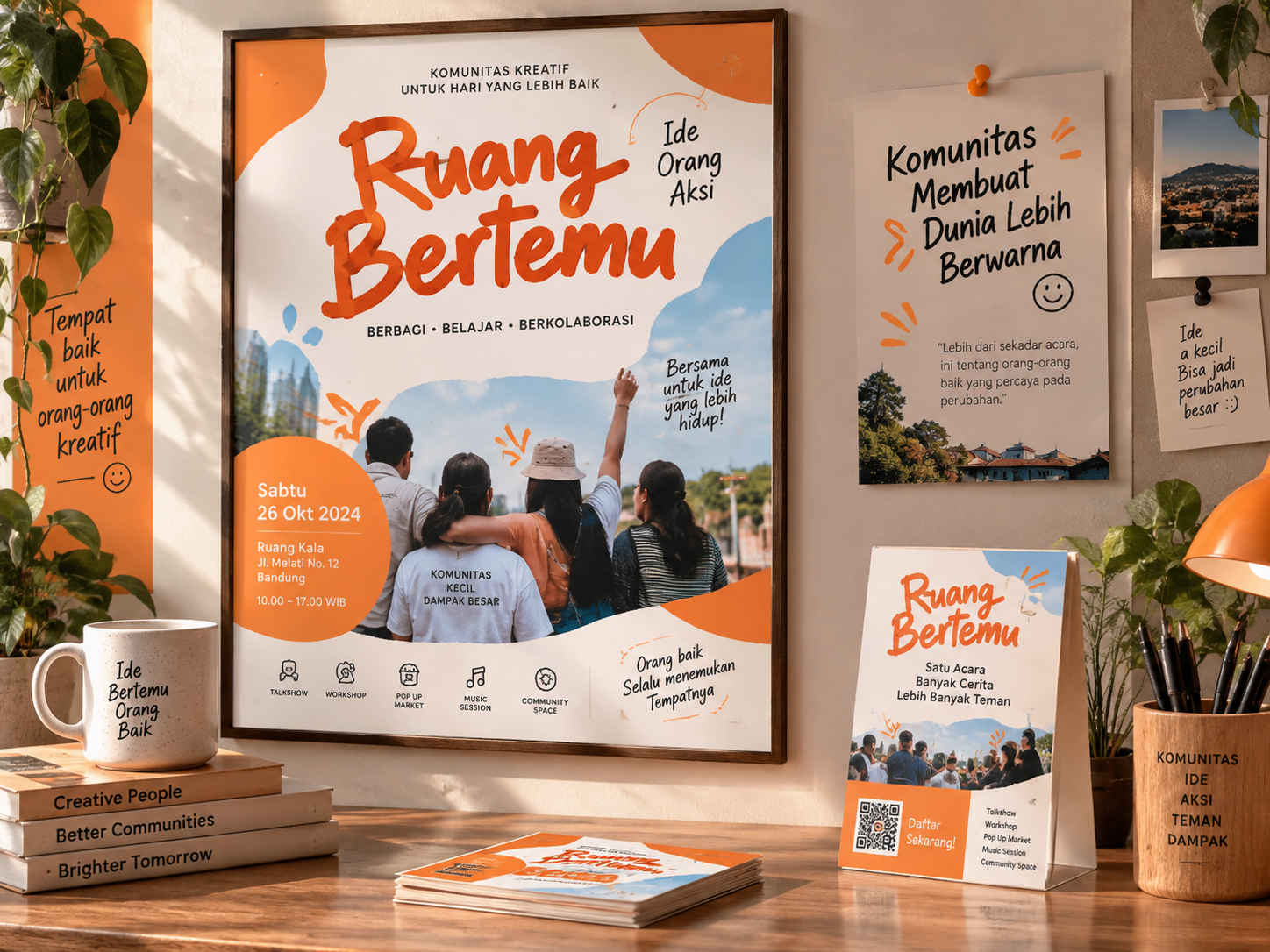 Poster Acara Komunitas